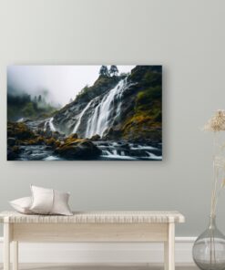 Waterfall Canvas Wrapped