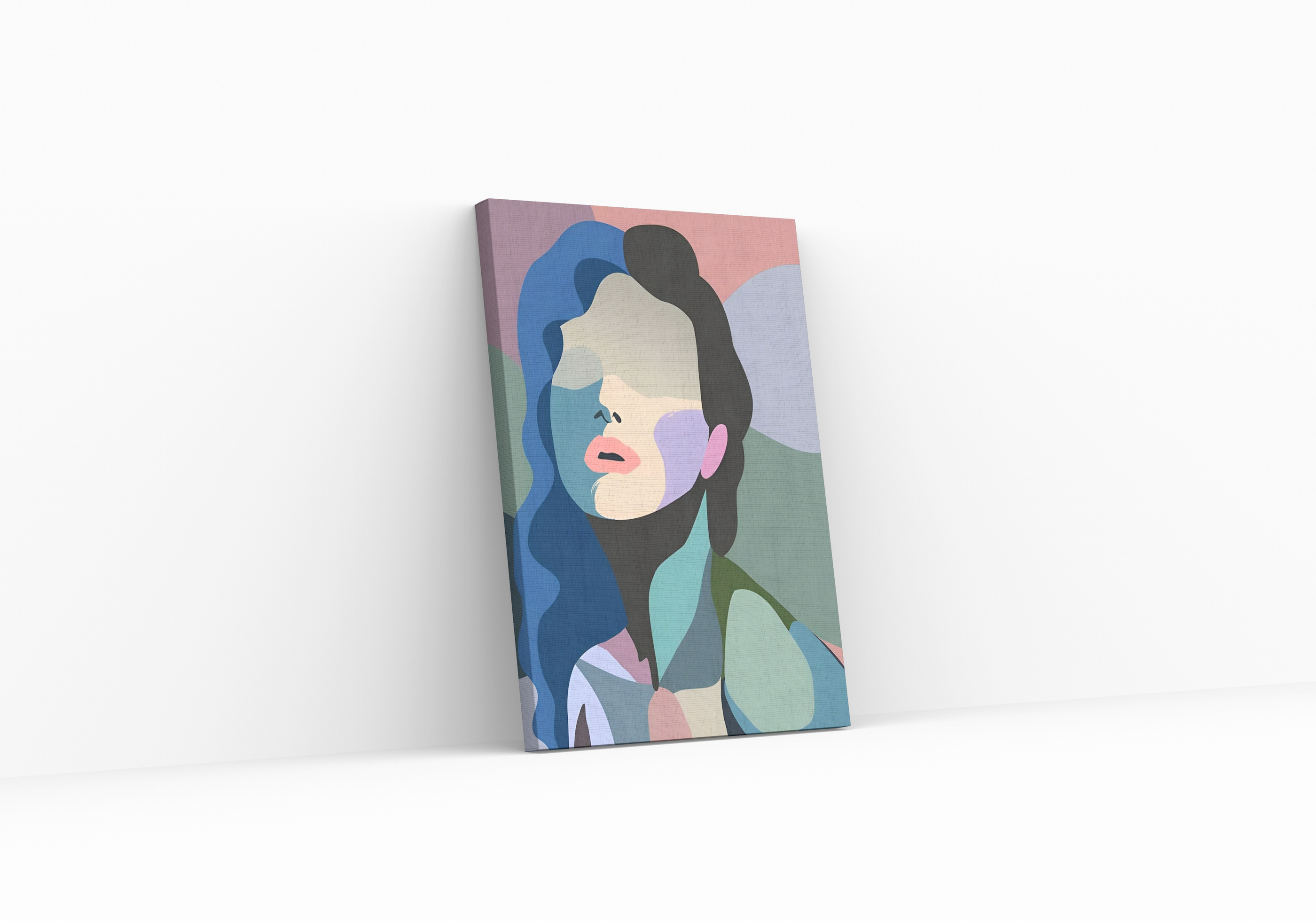 JJln4-Vh-Vos Abstract Canvas Painting