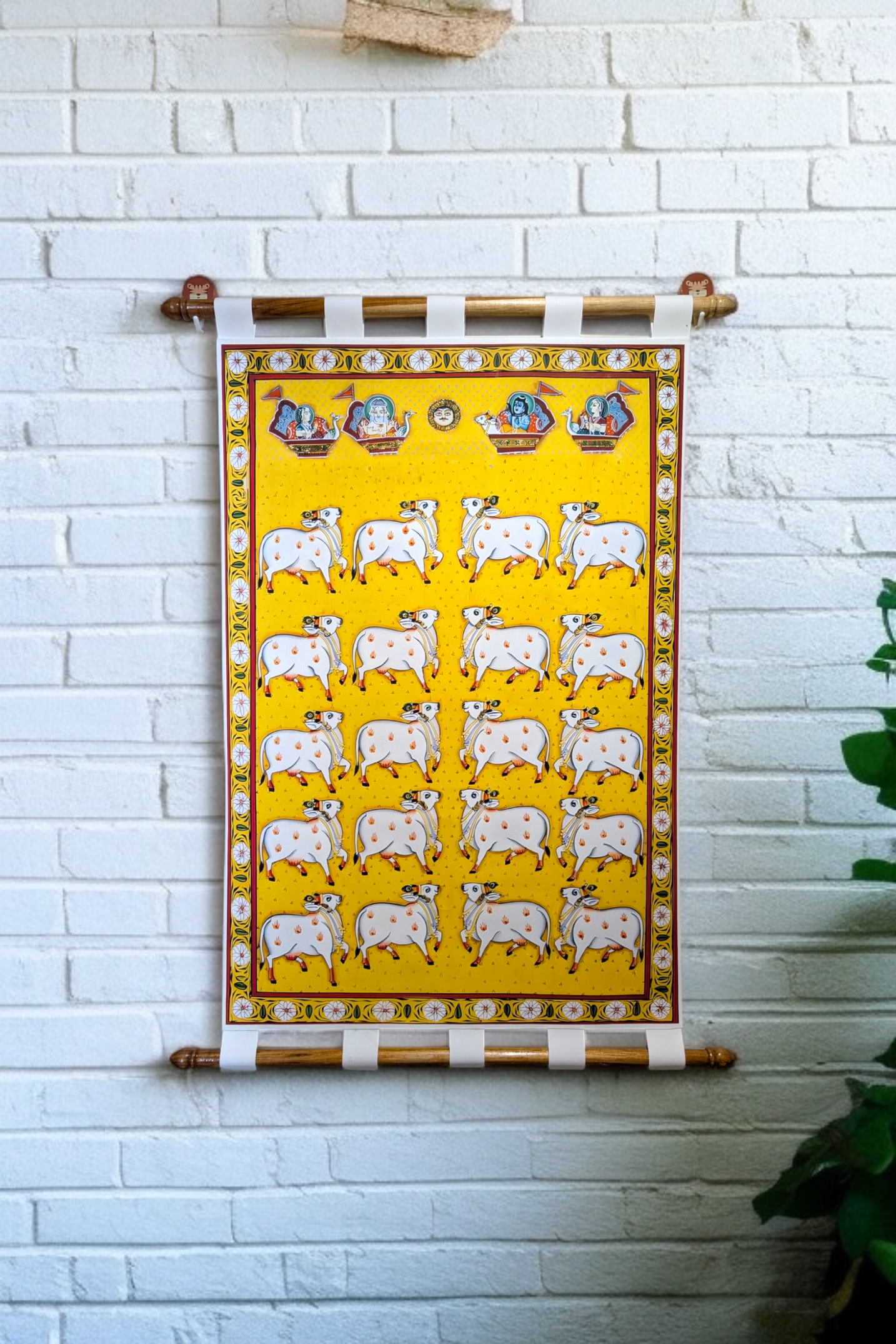 5 (2) Pichwai scroll painting