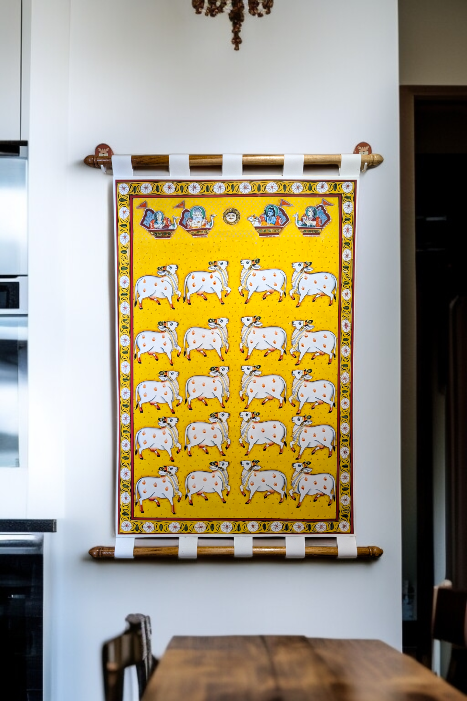 5 Pichwai scroll painting